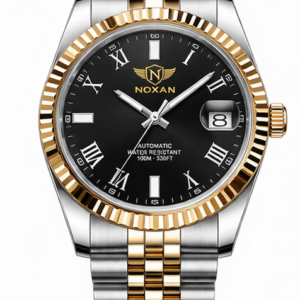 Hot Sale Noxan Men Stainless Steel Luminous Calendar Quartz Watch