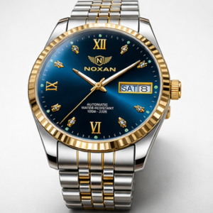 Men's Quartz Smart Watch Noxan Luxury Automatic Waterproof Watches Stainless Steel Trap