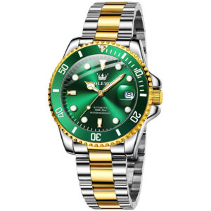 OLEVS 6650 Luxury Automatic Watch for Men | Waterproof Stainless Steel | Date Display